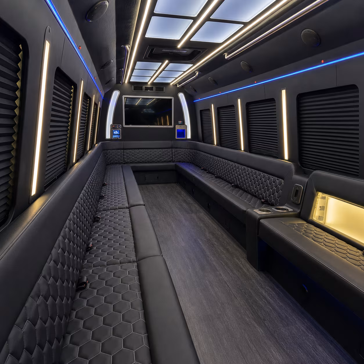 lake charles concert party bus rental