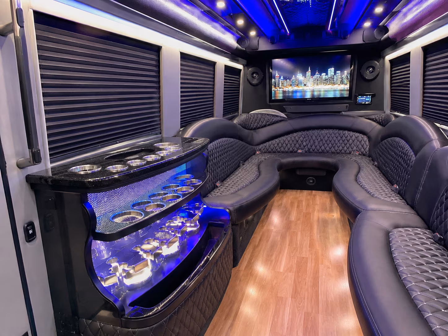 lake charles wedding party bus rental
