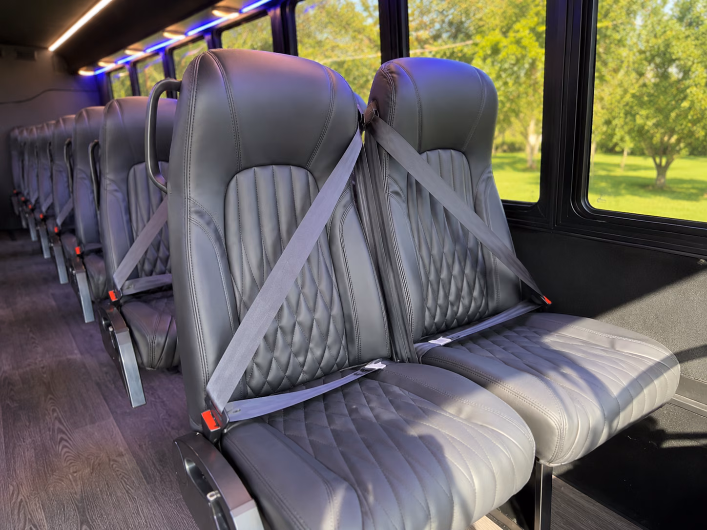 sugar land charter bus transportation to and from sugar land area airports