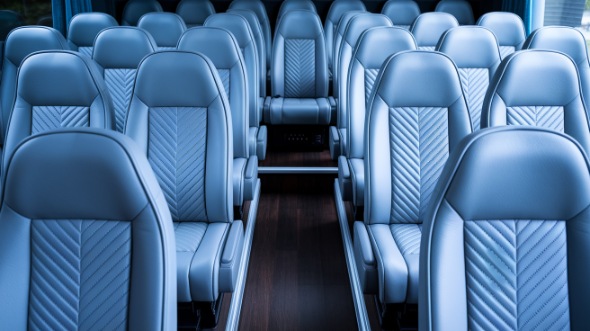 28 passenger minibus interior