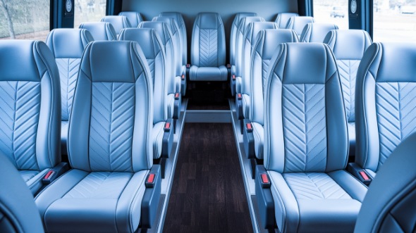 30 passenger minibus inside pasadena