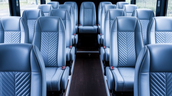 35 passenger minibus interior houston