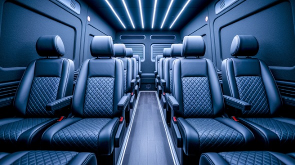 sprinter van with driver interior pasadena